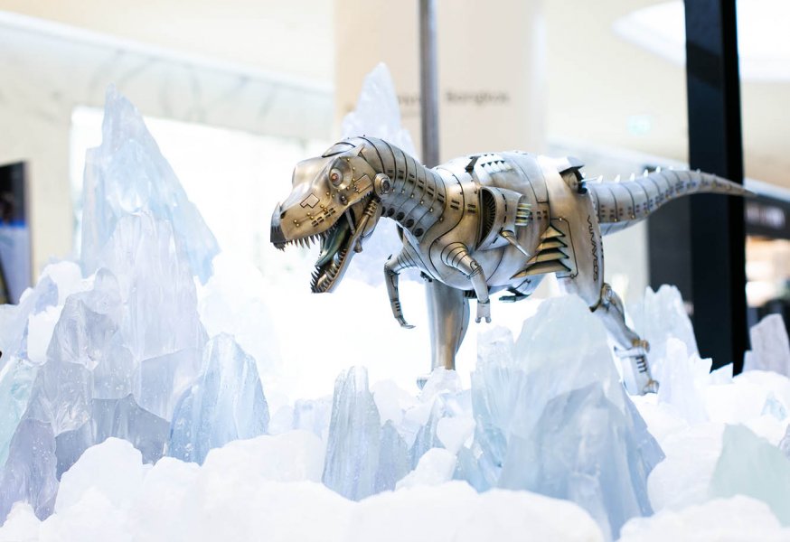 Central Embassy celebrates five years with dinosaur art - BK