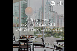 8 restaurants in Siam-Phloen Chit with amazing dining deals