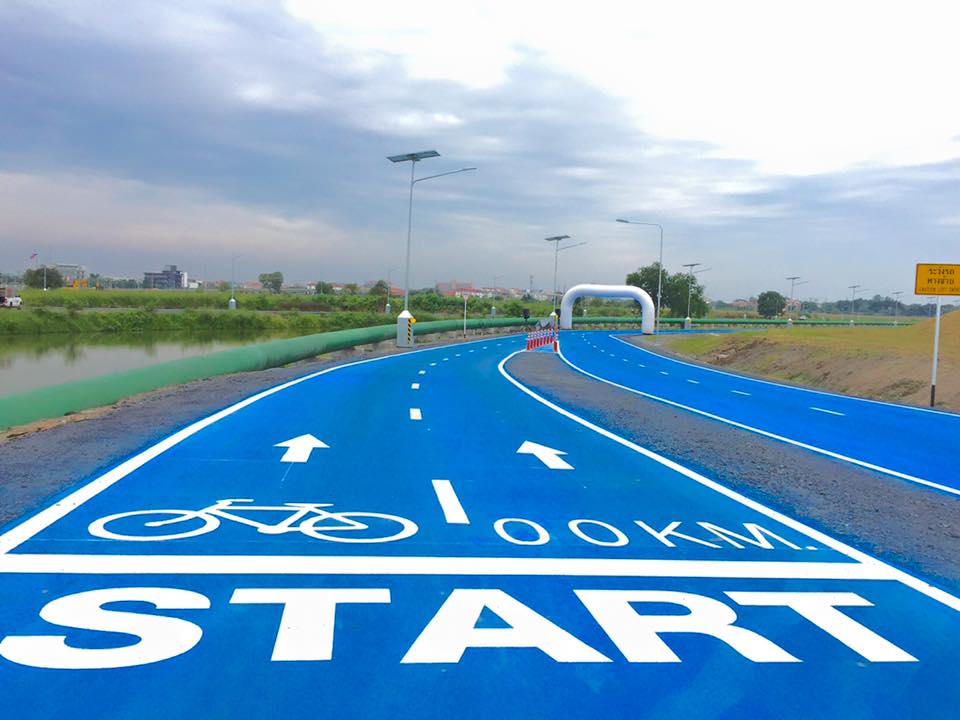 Suvarnabhumi Airport’s cycling lane is closing down for seven months