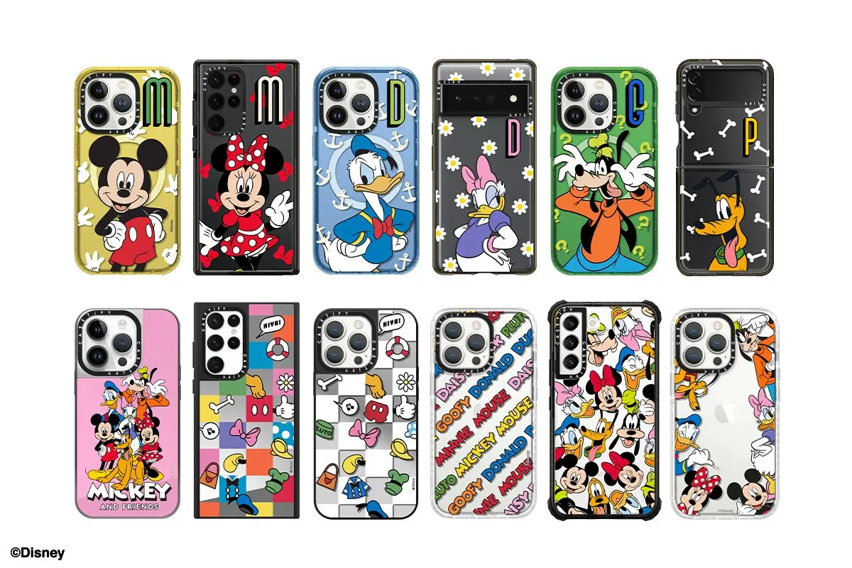 Casetify teams up with Disney for the latest Mickey Mouse and friends collab