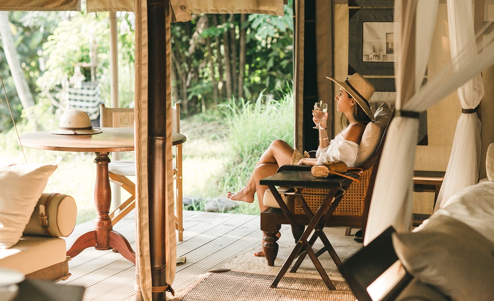 Bali’s luxury tent designer pops up with tea salon on the Bangkok riverside