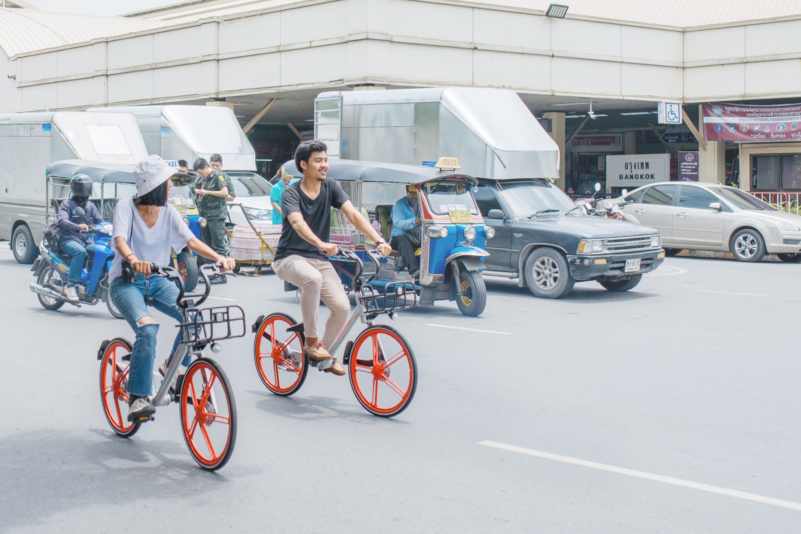 This new bike sharing scheme might finally turn Bangkok onto cycling