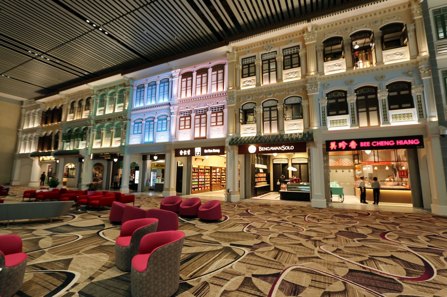 WATCH: Inside Changi Airport Terminal 4’s toilets, shops and Peranakan shophouses