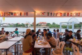You can drink Thai craft beer while watching the sunset on a cruise this Saturday