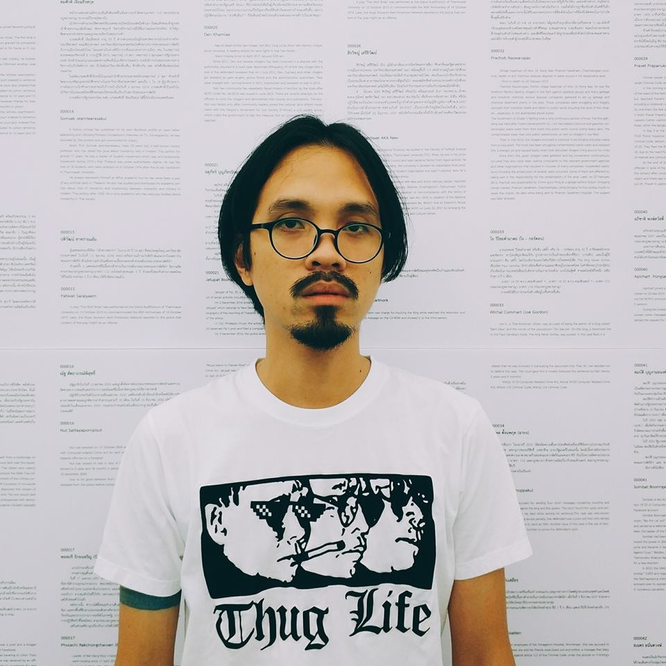 Meet the Bangkok artist destroying his work in the name of censorship