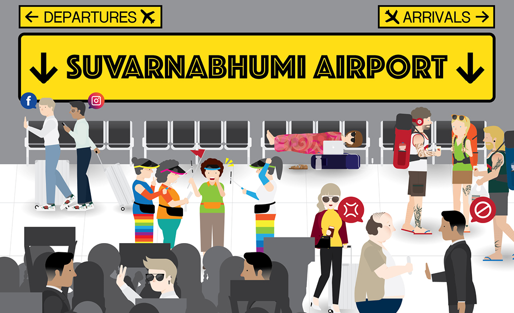 7 people you are guaranteed to meet at Suvarnabhumi Airport
