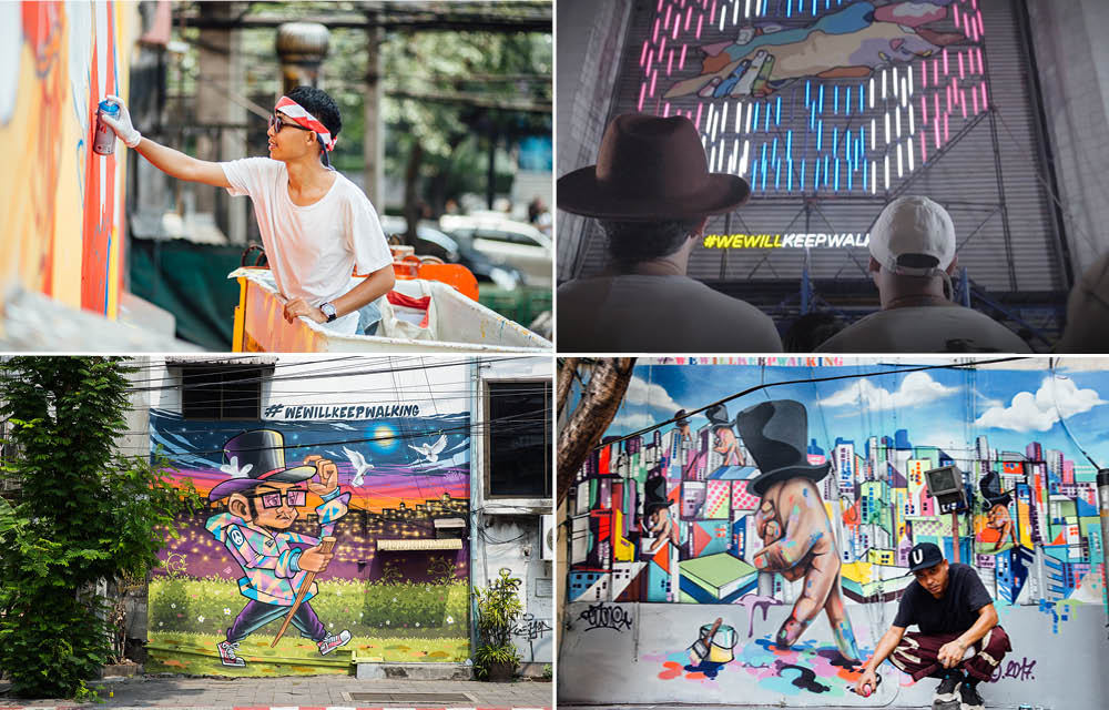 [GALLERY] 9 Thai street artists reinvent a classic logo for the 21st century