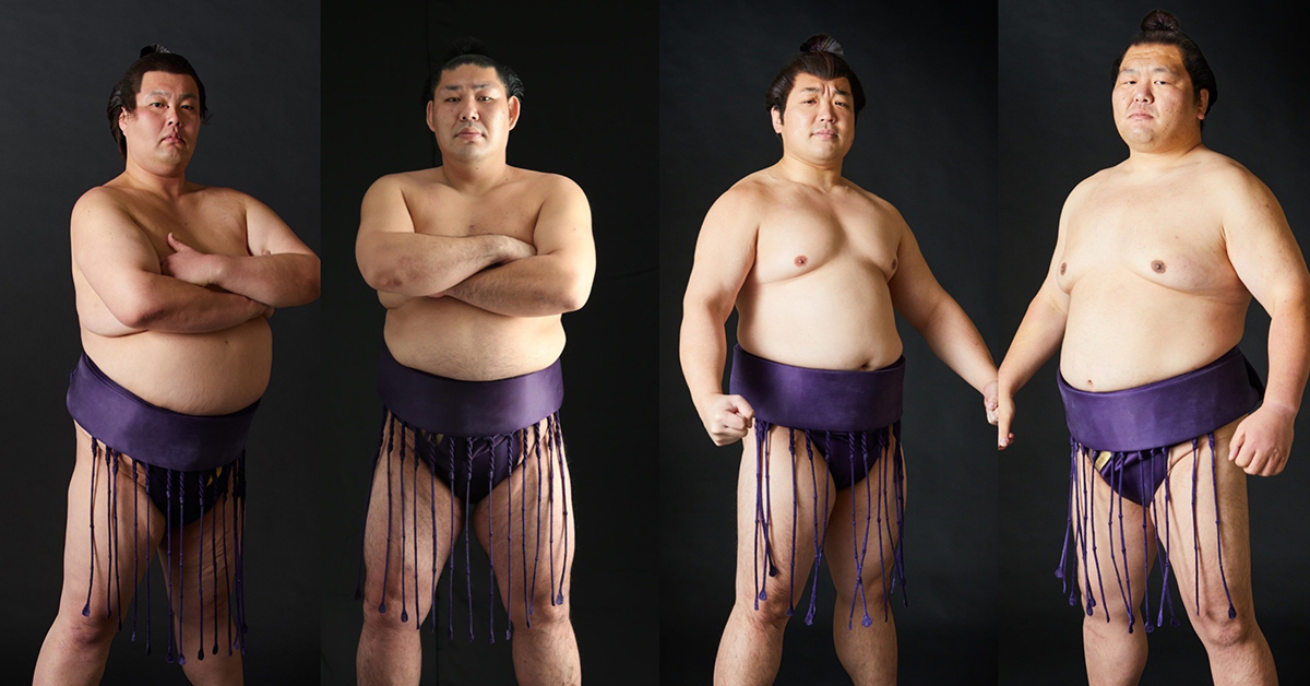 Sumo wrestlers take to the ring at Siam Paragon this week