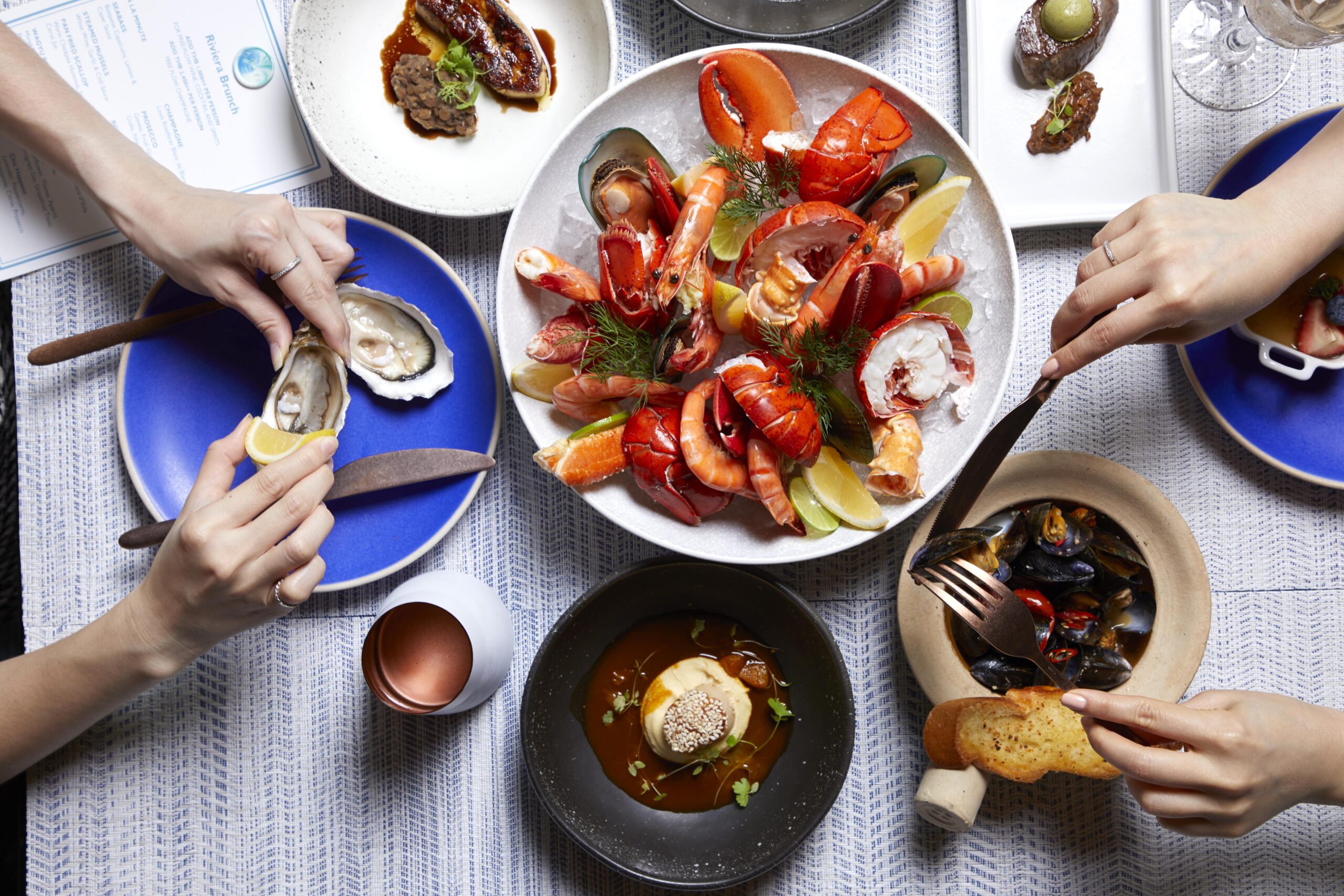 Siam Kempinski’s Sunday brunch is back and ready to dish out Mediterranean feasts