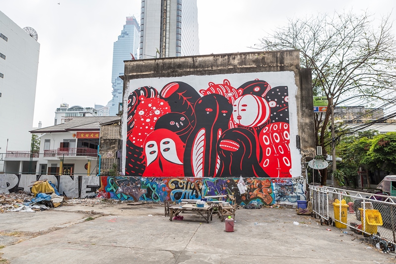 15 awesome works of street art from Bangkok’s Bukruk Festival