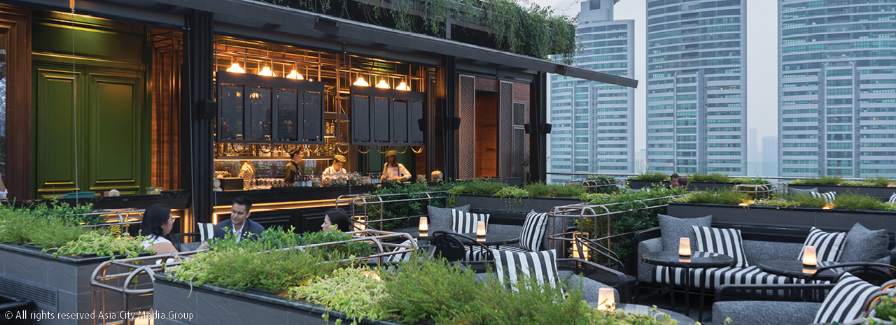 Here are the best new outdoor bars and restaurants in Bangkok