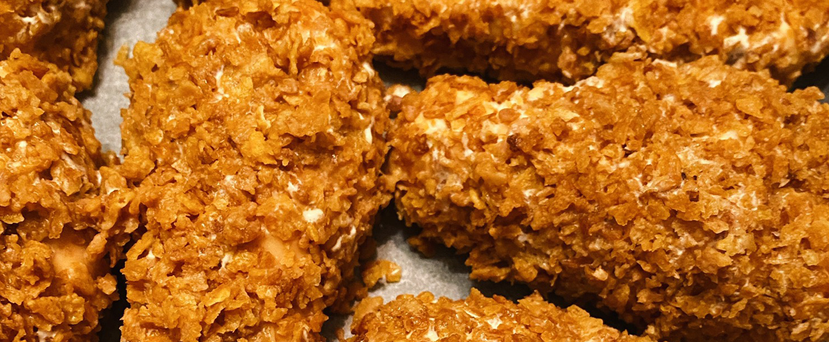 Double your guilty pleasure with this fried chicken look-alike ice cream