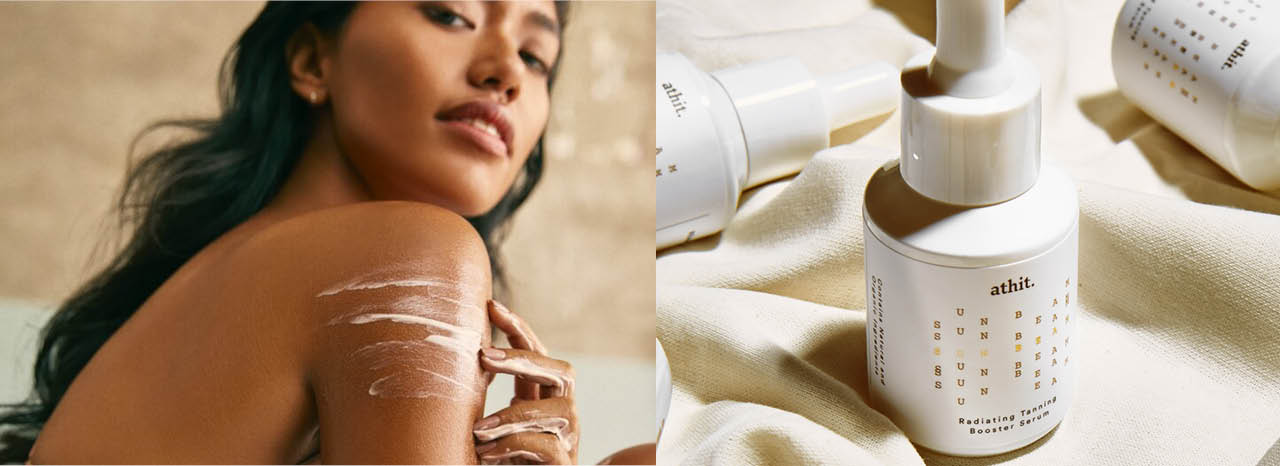 A Thai skincare brand that finally embraces natural tanned skin