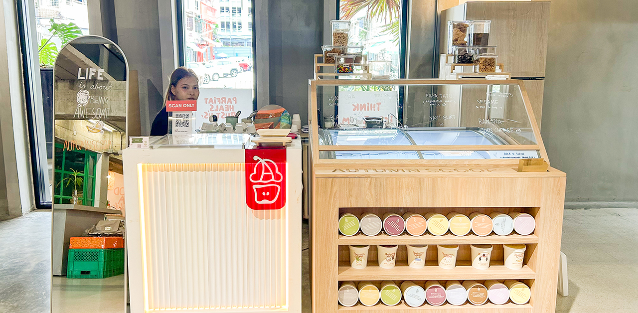 Samyan’s Autumn Scoop serves comfort ice cream made from local ingredients