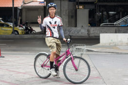 Riding high with Pramot Lertlamyong and his “legendary housewife’s bike”