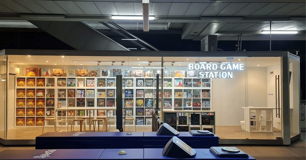 This new board game cafe is inside BTS Ari