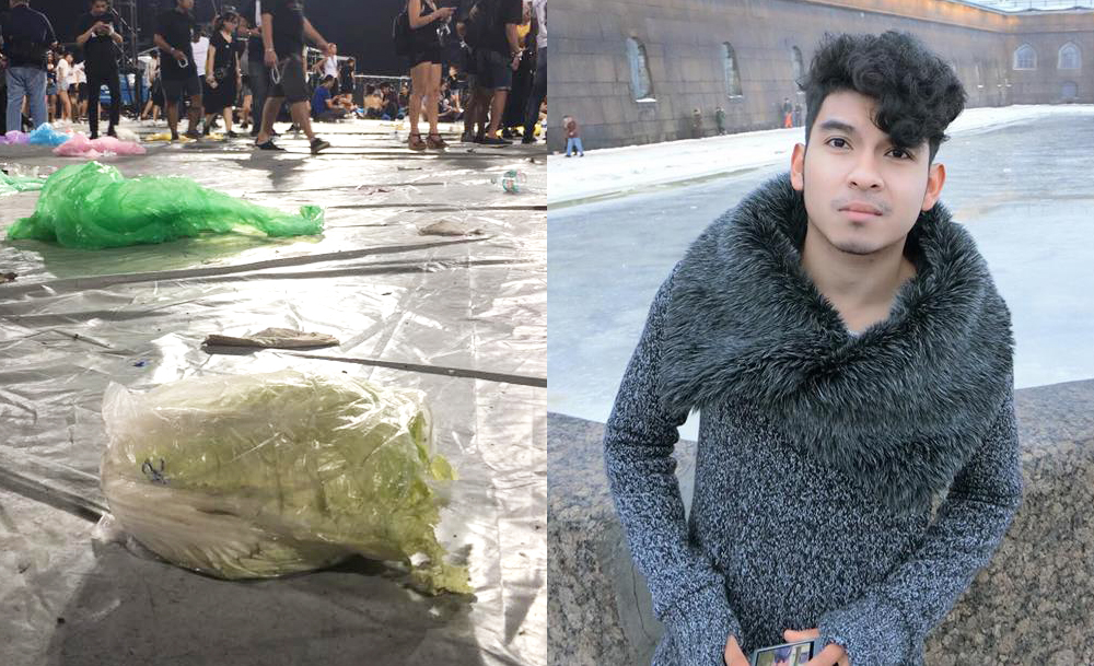 We found the guy who brought a cabbage to Coldplay. Here’s what he had to say.