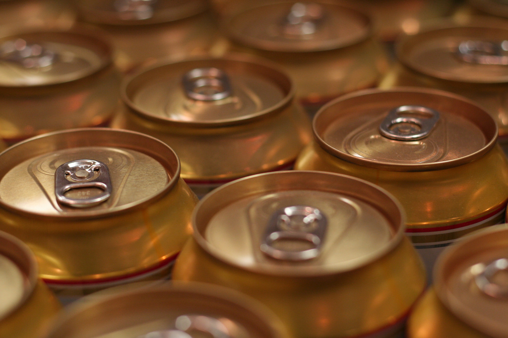 New beer cans for the Bangkok summer
