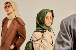 This clever headwear and helmet liner doubles as a reusable shopping bag