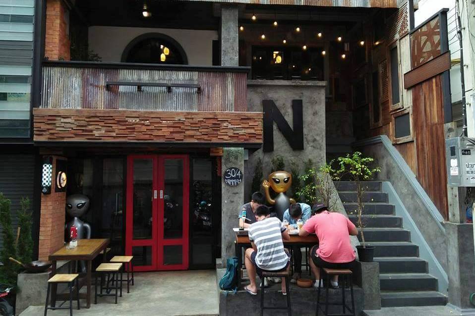 This new Chiang Mai hotel is also a cafe and a barbershop