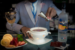 Why fine Swiss chocolate and French vodka are made for each other