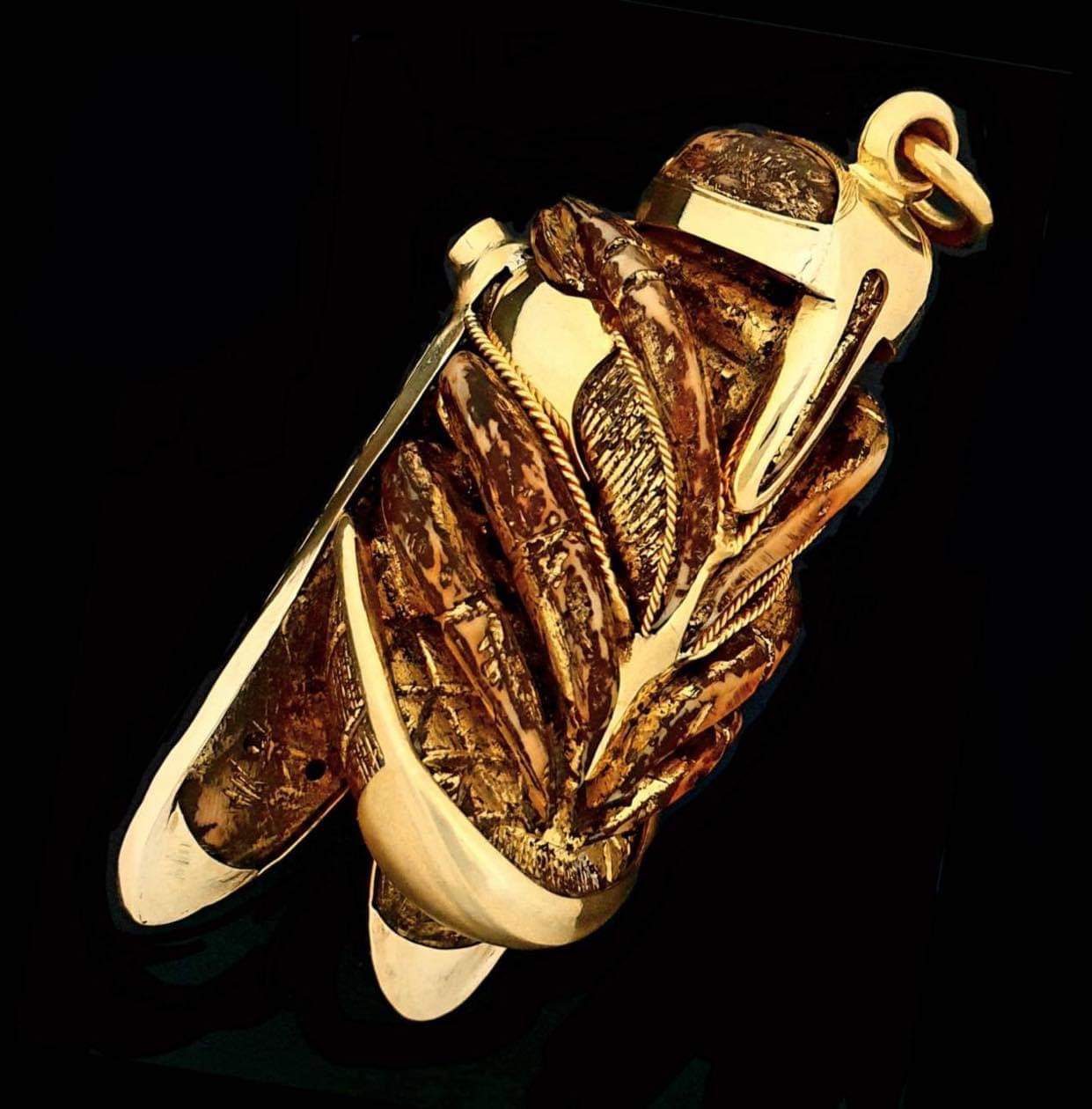 This inconspicuous goldsmith is on a mission to reinvent traditional amulets