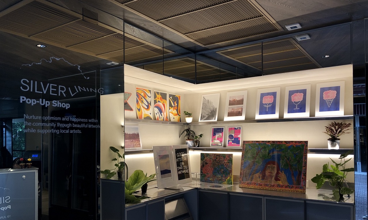 The Commons is filling up its branches with artwork from up-and-coming creators