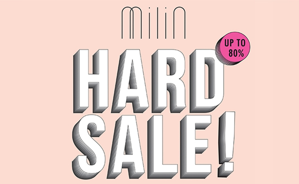 Milin to Slash Prices by 40-80% During Hard Sale from May 31-Jun 2
