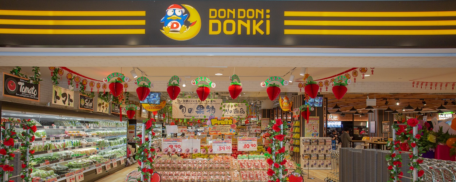 The largest Don Don Donki in Singapore opens at City Square Mall