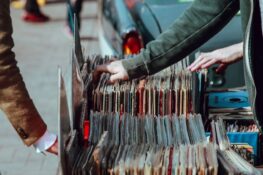 Sift through stacks of vinyl with live DJs this Saturday