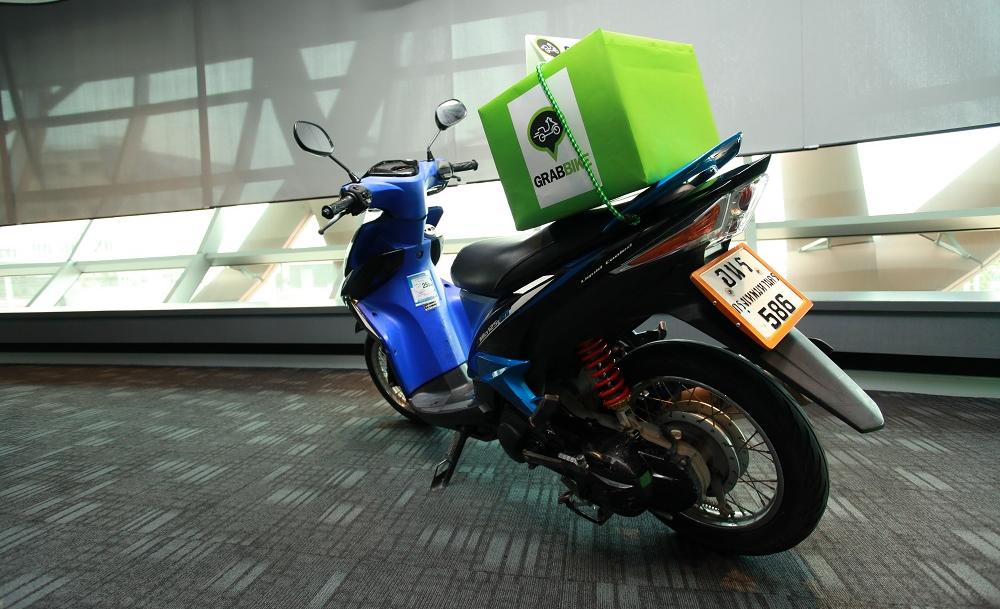 Grab Bike motorcycle taxi service launches in Bangkok