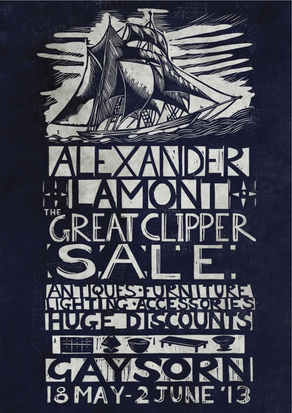 Luxe Furniture Label Alexander Lamont Announces The Great Clipper Sale from May 18-Jun 2