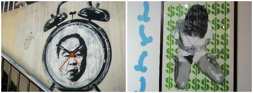 “Thailand’s Banksy” launches a public fundraiser for his dissident art