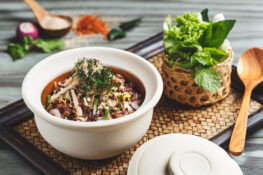 The five-star Hotel Indigo Bangkok is now offering food delivery across the city