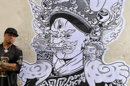 Artist’s unique style adds passion to Bangkok’s streets and skateboards