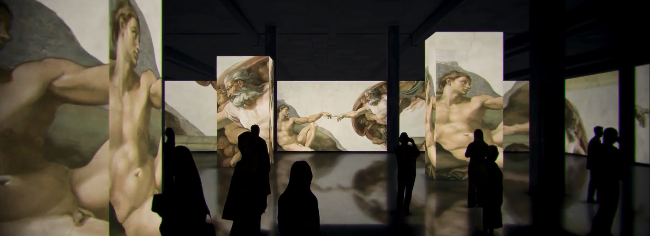 Multimedia exhibition brings Italian art masters to life in Bangkok