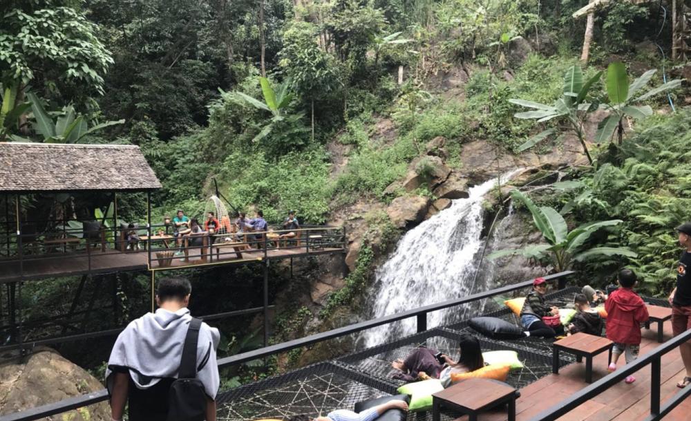 Chiang Mai’s new jungle cafe sits perched over a waterfall
