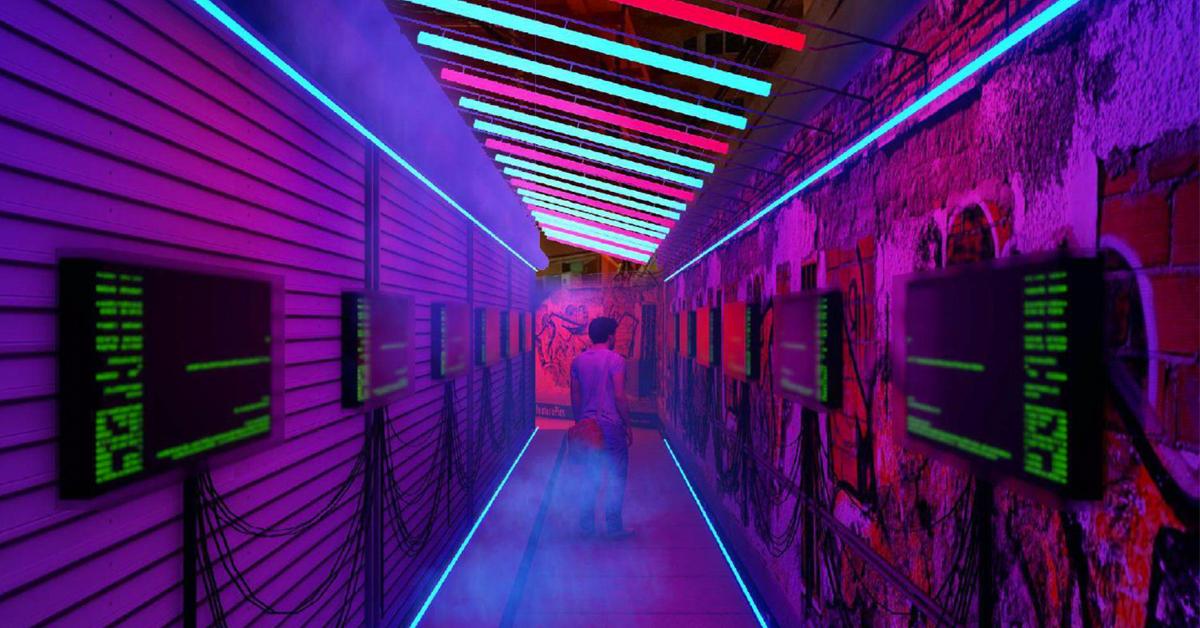 This new light installation project brings Khaosan Road back to life