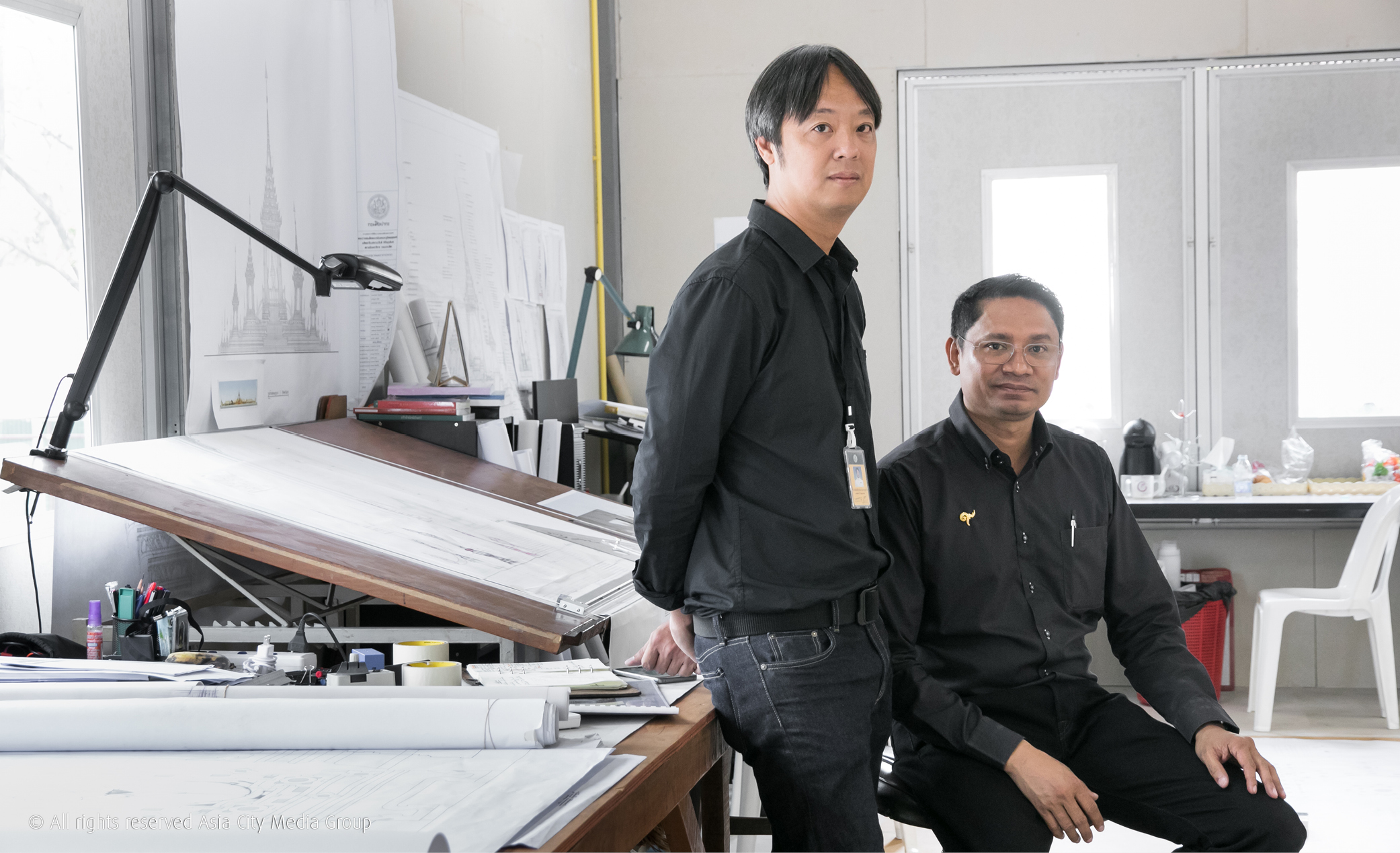 Bangkok’s royal crematorium designers are working against time to complete the job