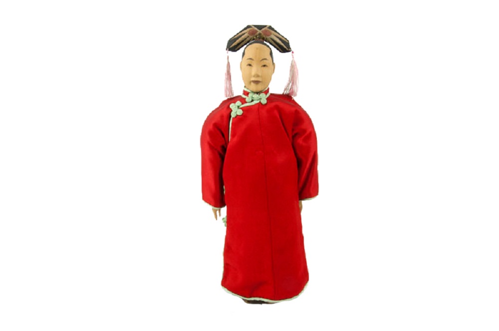 This doll exhibit provides a glimpse into the poor living conditions women in China once faced