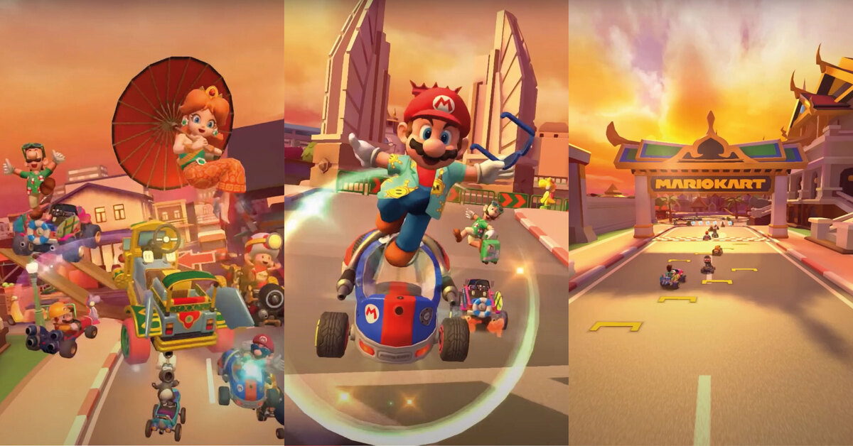 Mario Kart Tour announces its next race in Bangkok