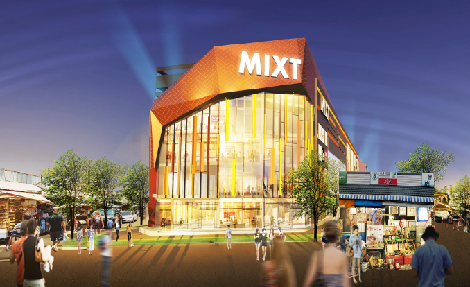 A massive hotel is being built in the middle of Chatuchak Market