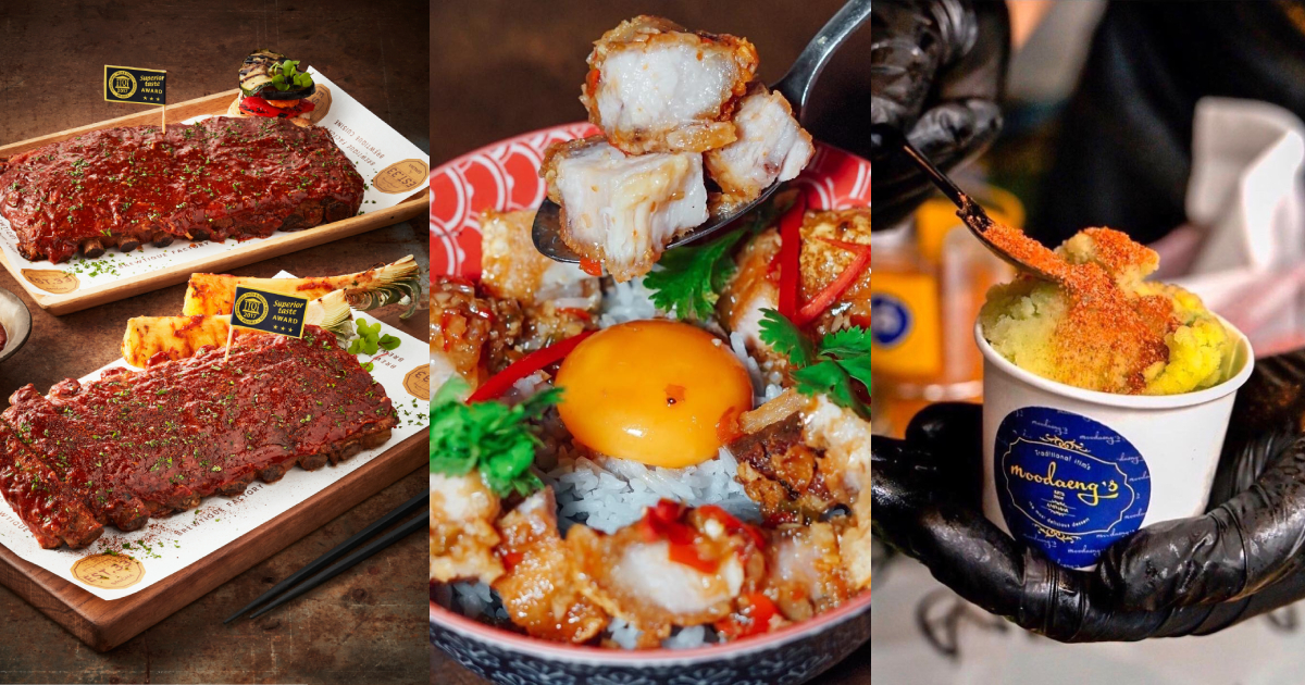 Here’s your first look at the menus for the Singha Food Festival