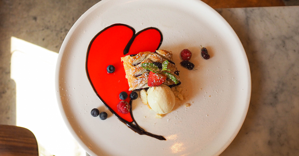 Everything is heart-shaped for Peppina’s new menu