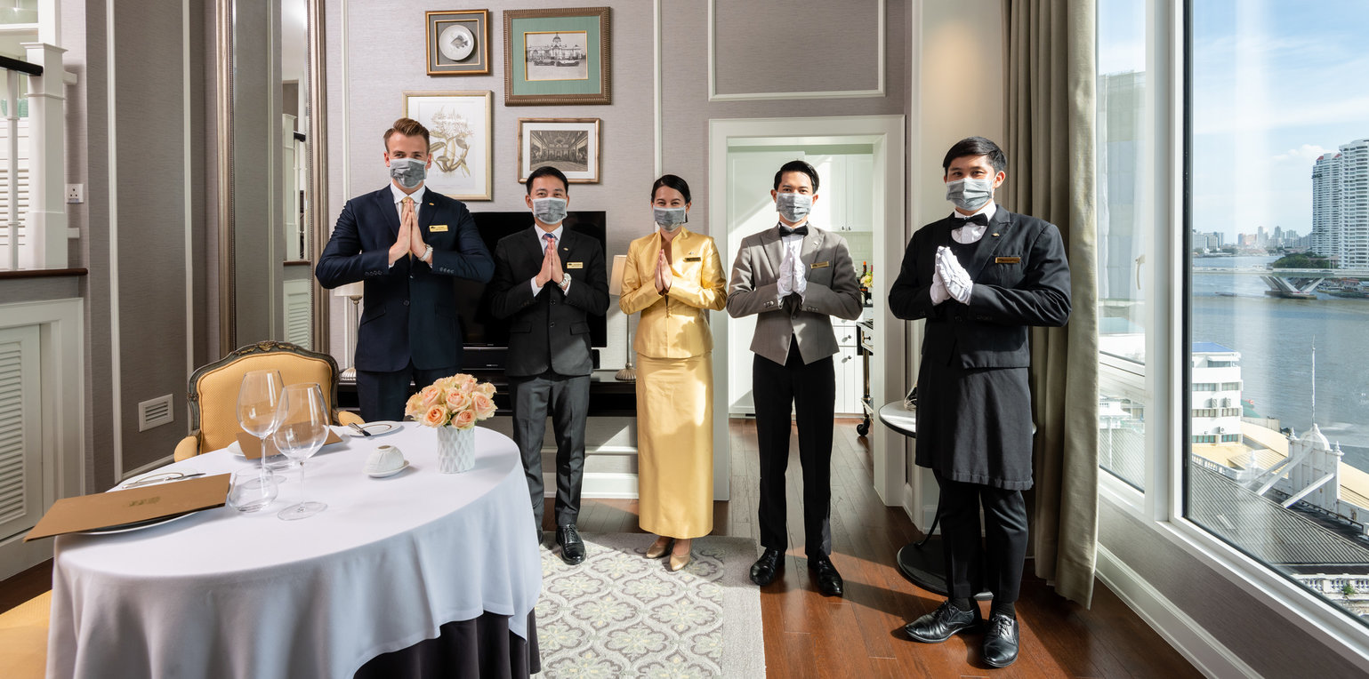 Le Normandie is now offering dinner in your suite at the Mandarin Oriental