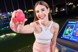 Topgolf Megacity celebrates love with Pink Ball campaign