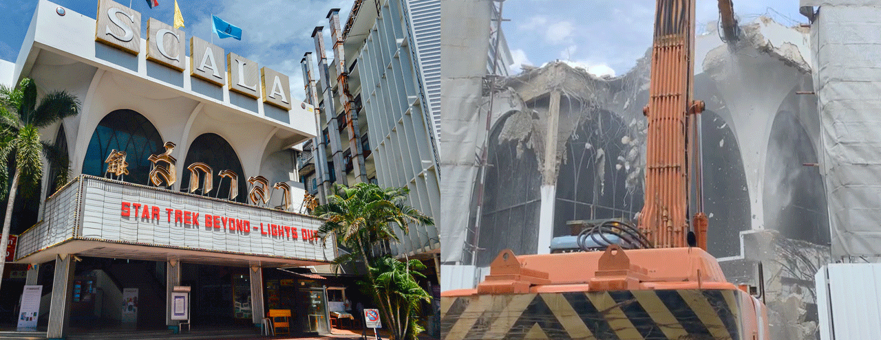 Footage shows Scala theatre being demolished – not saved at all