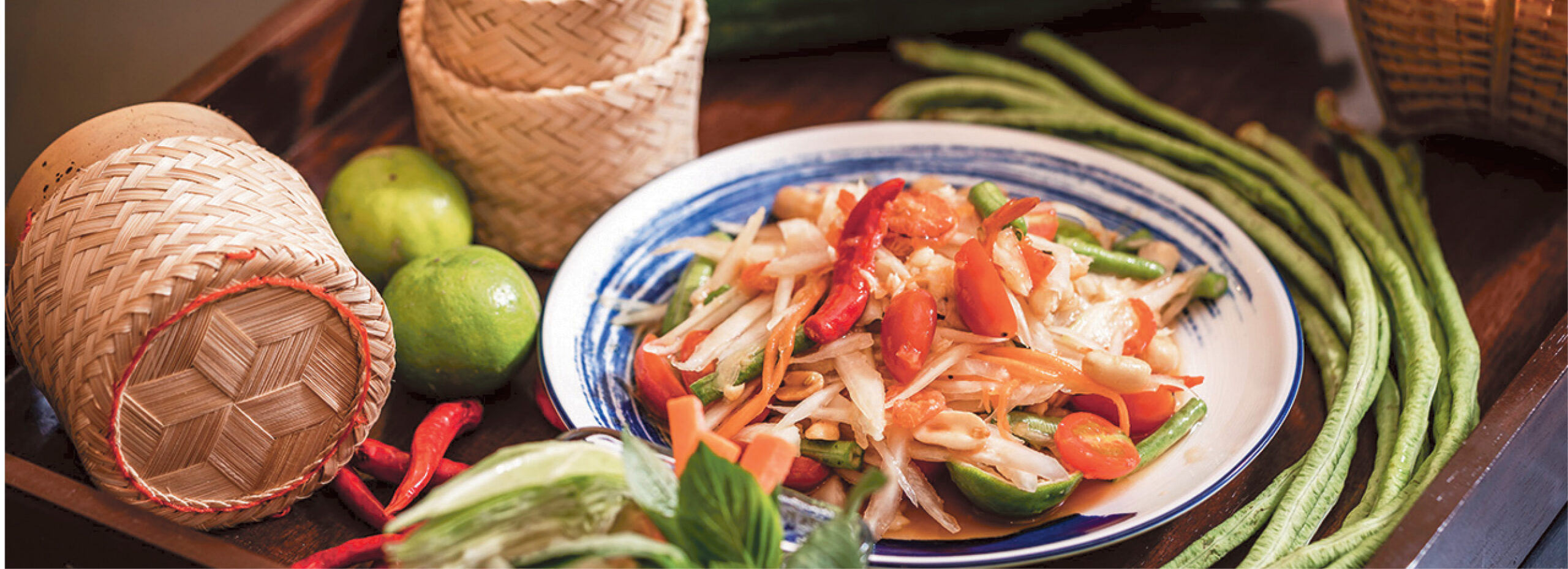 Som Tam & Chardonnay