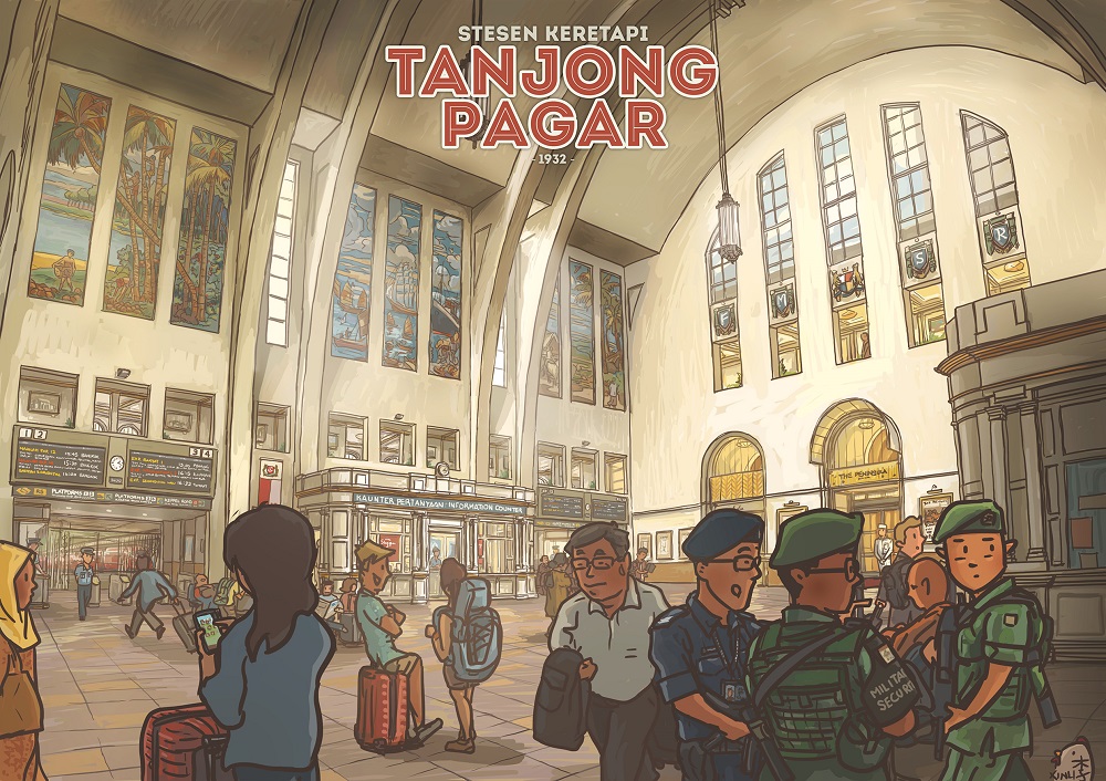This illustrator preserves memories of Singapore’s ever-changing landscape