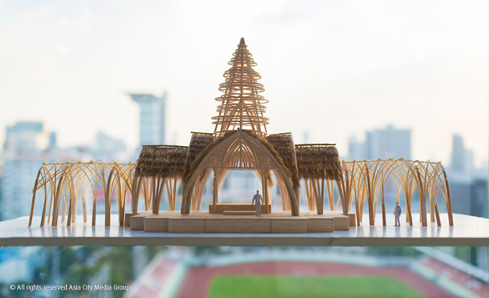 Meet the guy behind Wonderfruit’s stunning bamboo stage designs